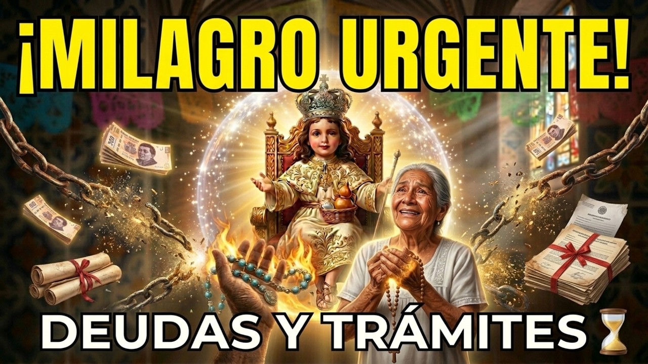 ¡MILAGRO ESTA SEMANA! Rosario al Niño de Atocha para Deudas, Trámites y Casos Urgentes 📜⏳