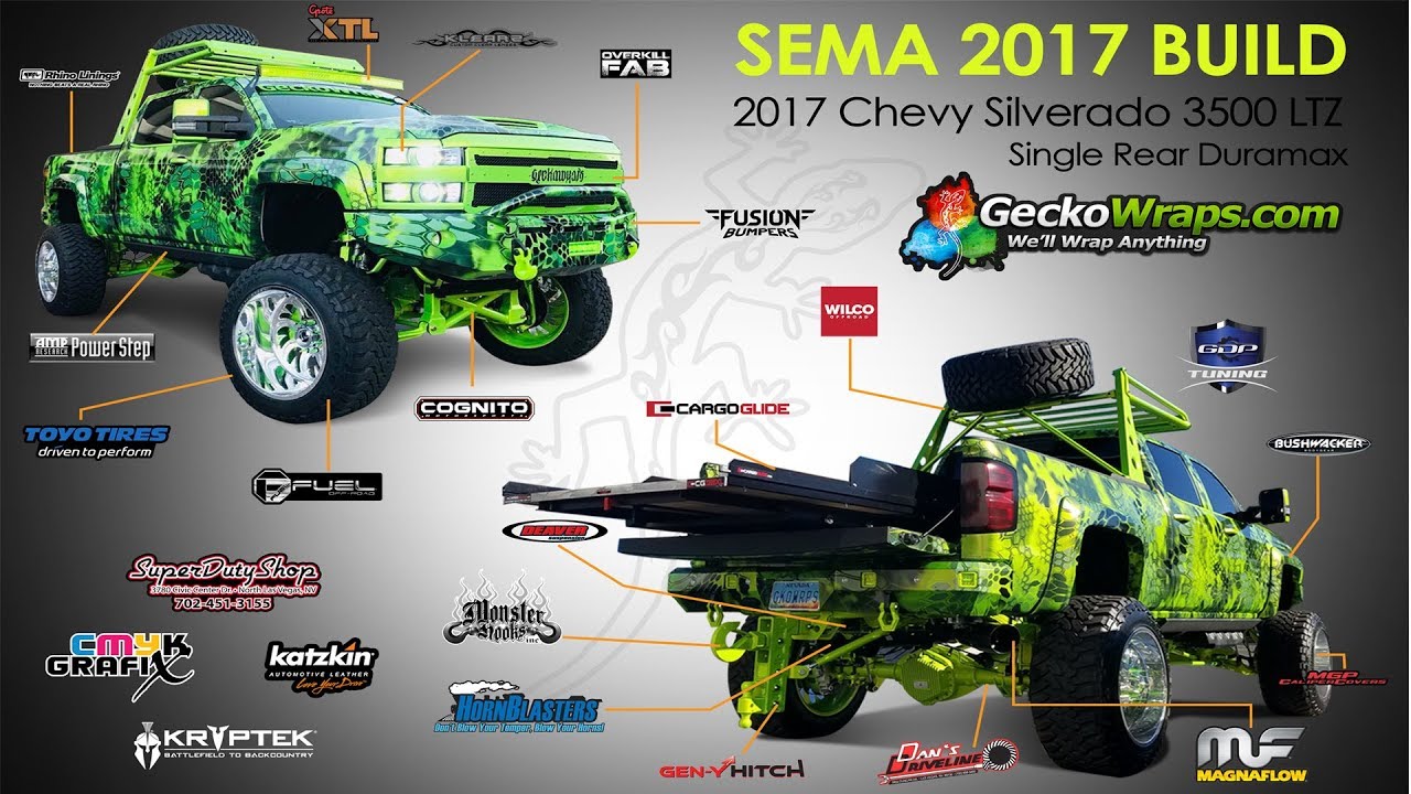 Gecko Wraps SEMA 2 Sponsor Video YouTube