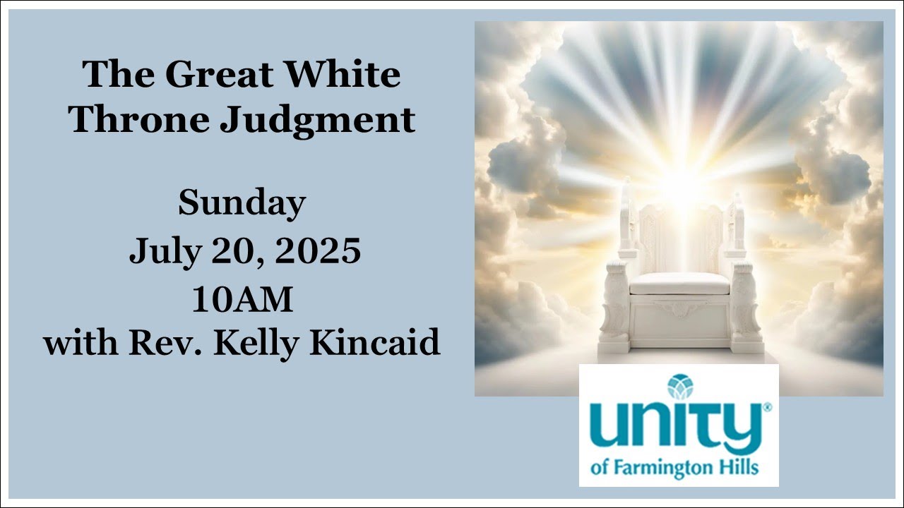 7.20.25 - The Great White Throne Judgment - YouTube