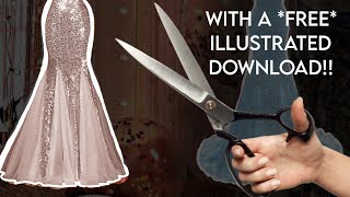 Easy Diy How To Hem A Prom Dress Without Ruining It Lol Wedding Gown Alterations