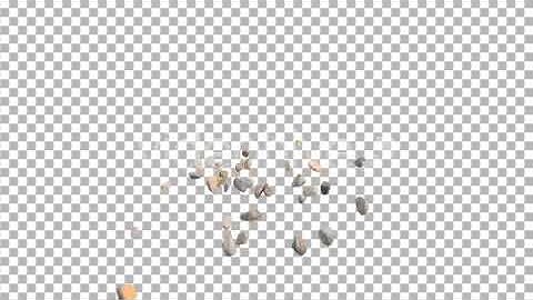 Falling Stones (7-Pack) | Motion Graphics - Envato elements