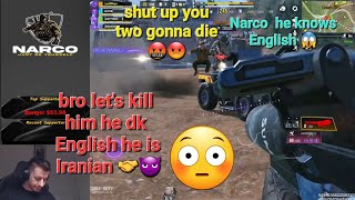 CoD Narco and Miltos thought this random don't know English then this happened 🤯😂| CoD Narco | codm