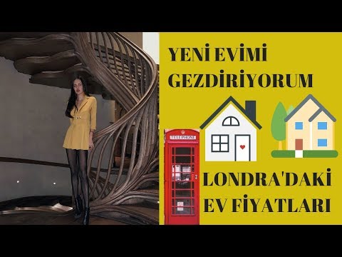 Ev Turu - Londra'daki Yeni Evim 😳