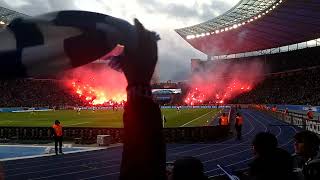 Impressionen vom Berliner Stadtderby - Hertha BSC vs. 1. FC Union Berlin 1:4 (0:1)