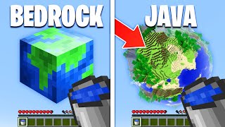 Comprobé MÁS MITOS de SEGUIDORES de Minecraft Java vs Bedrock