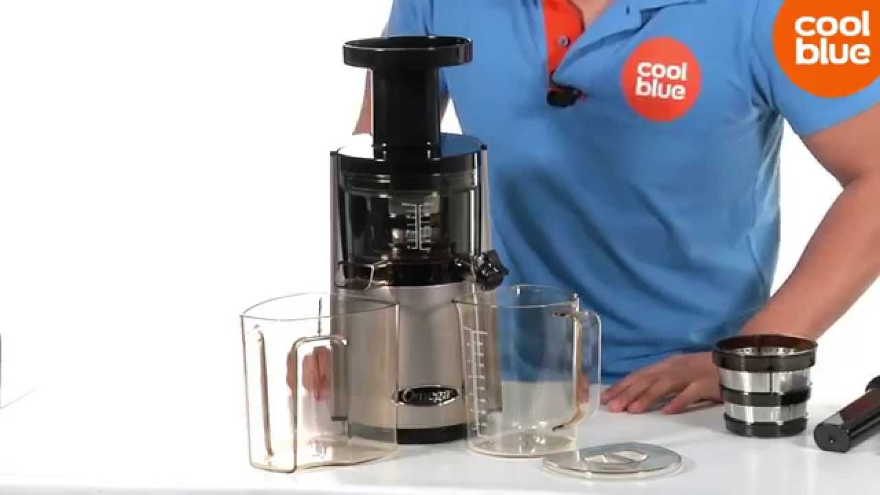Omega vSJ843 RS slowjuicer productvideo (NL/BE) - YouTube