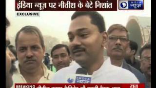 Nitish Kumar's son Nishant Kumar speaks exclusively to India News