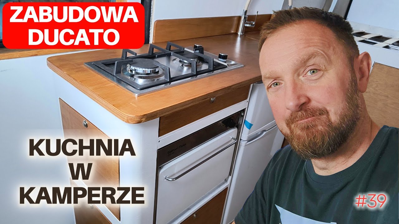Kuchnia w Kamperze czyli szafki na okrągło - zabudowa Ducato Kamper