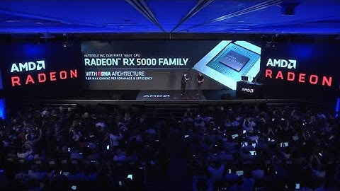 Computex 2019 Keynote with Dr. Lisa Su - AMD Radeon "Navi" [Radeon RX 5000 Series]