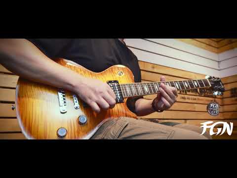 FGN Guitars (EFL-FM-R-VV) test by Jimmy Lin (No Talking