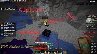 I Destroyed the Deadliest Hacker in Applemc 🍎| #applemc|Orange Realm 🍊