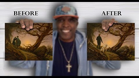 How To Make Money By Taking A Public Domain Painting & Making It Your Own.