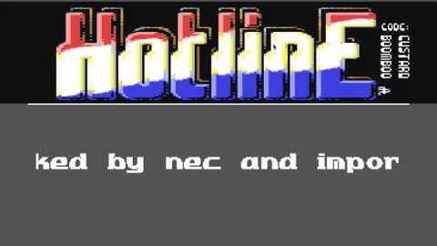 Hotline - cracktro - Groove Is In The Heart (1990) C64