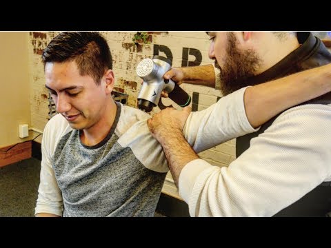 shoulder hyperextension adjustment clicking chiropractic restored pain motion loss