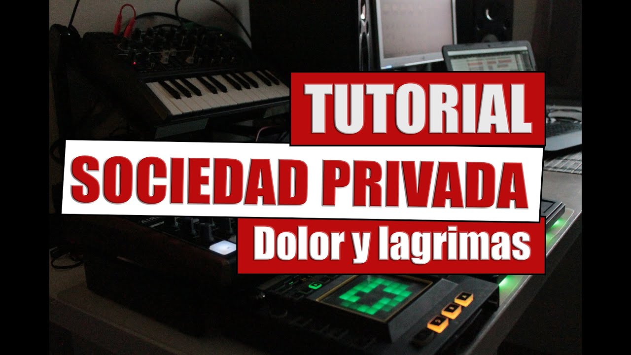 El lobo y la Sociedad Privada - Dolor y lagrimas / Tutorial Teclado | Piano / Música con Tim