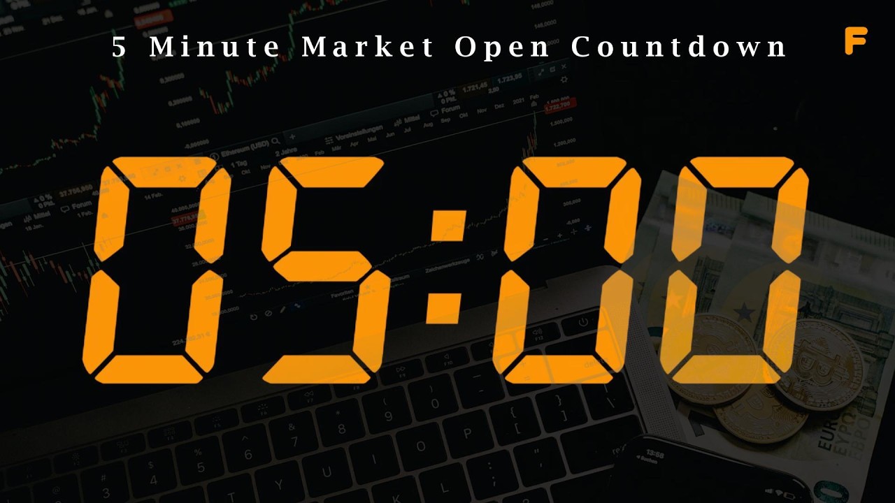 5 Minute Market Open Countdown
