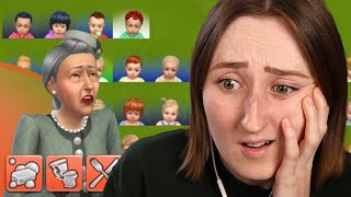 I HAVE 33 INFANTS IN MY SIMS HOUSEHOLD (Streamed 5/10/24)