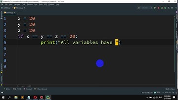 How to Check if multiple variables have the same value in Python