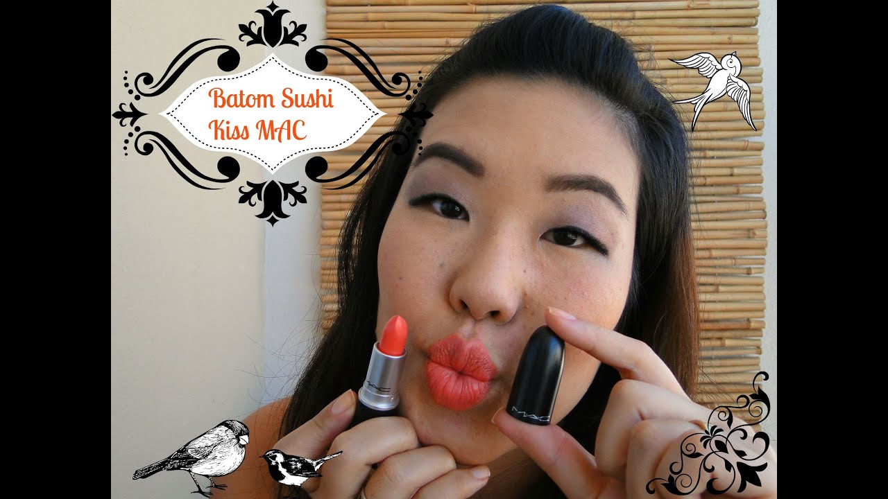 Wonderbaar Resenha: Batom Sushi Kiss - MAC - YouTube CE-23