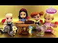 Poupes disney princesses animators collection dolls play doh reine des neiges raiponce
