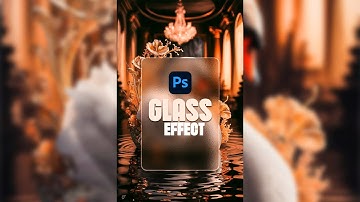 Create a Stunning Glass Effect in Adobe Photoshop | Step-by-Step Tutorial