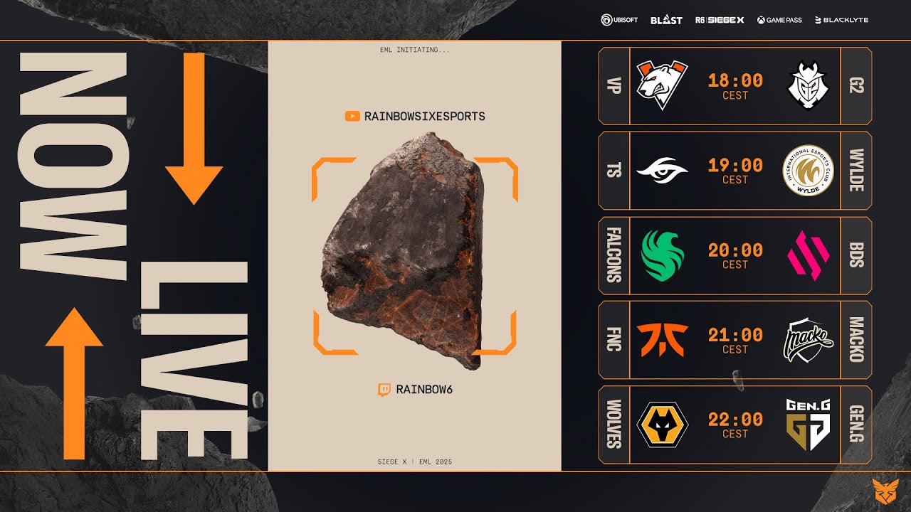 BLAST R6 | EML 2025 - Stage 1 // Day 6