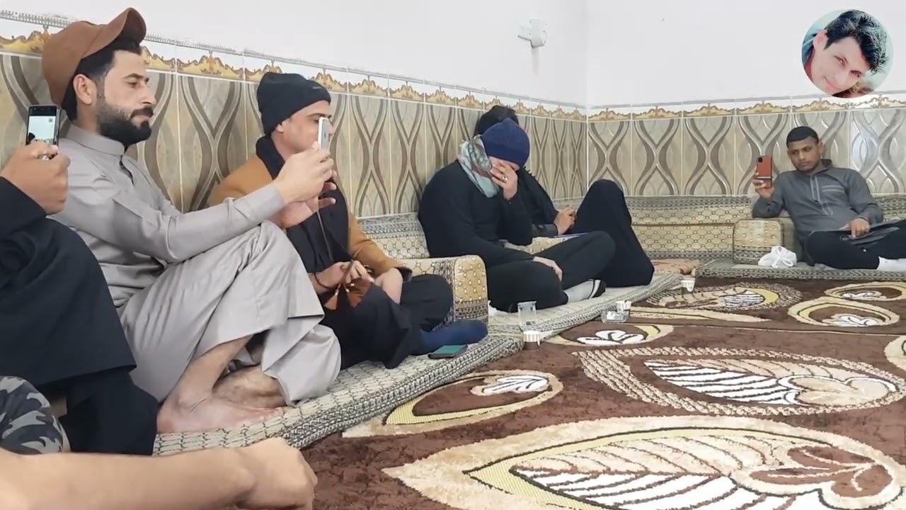 جلسة حزن  وأصوات حسينيه رائعه بحضور سيد جلال ومله نعيم كاظم وسلام المالكي