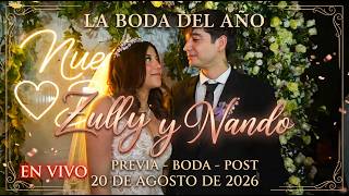 🚨🇵🇪 EN VIVO | BODA DE ZULLY Y NANDO 💍❤️ | #zully #nando #kingteka