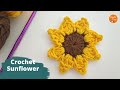 Crochet Sunflower Pattern For Beginners Simple Easy Crochet Flower Tutorial
