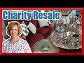 It's all about furniture, lighting, and tabletop treasures at this charity resale!