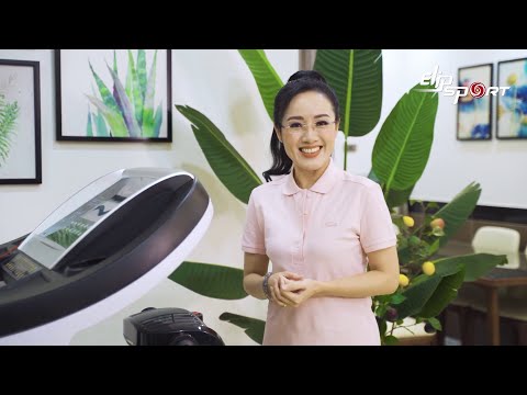 Video BTV quốc dân Hoài Anh tin dùng máy chạy bộ Elipsport - youtube