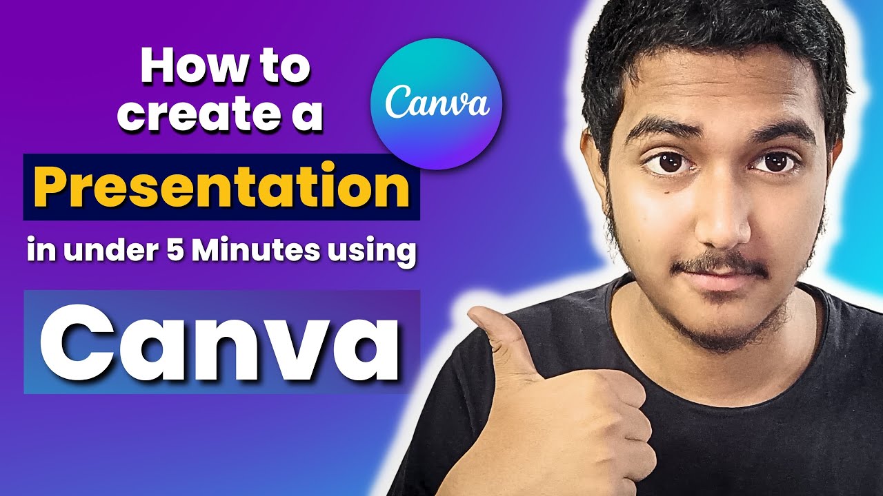 how-to-create-a-presentation-with-canva-under-5-minutes-youtube