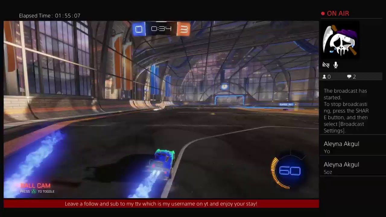 Road to 100 subs and follows on ttv Rocket league YouTube