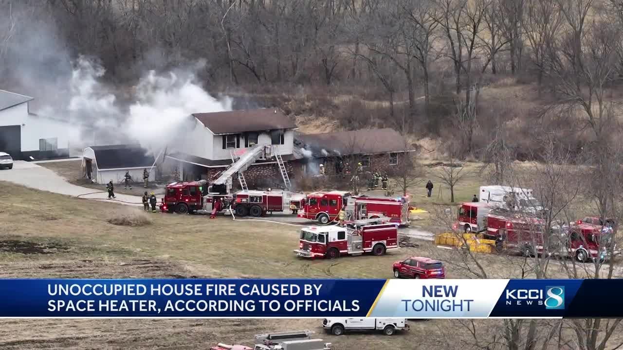 Polk County house fire caused by space heater, officials say - YouTube