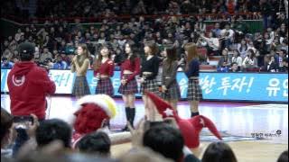 170122 에이핑크(Apink) 부산 사직 실내체육관 2016-2017 KCC 프로농구 올스타전 축하공연 - 별의 별 & 내가 설렐 수 있게(Only one) 직캠(Fancam)