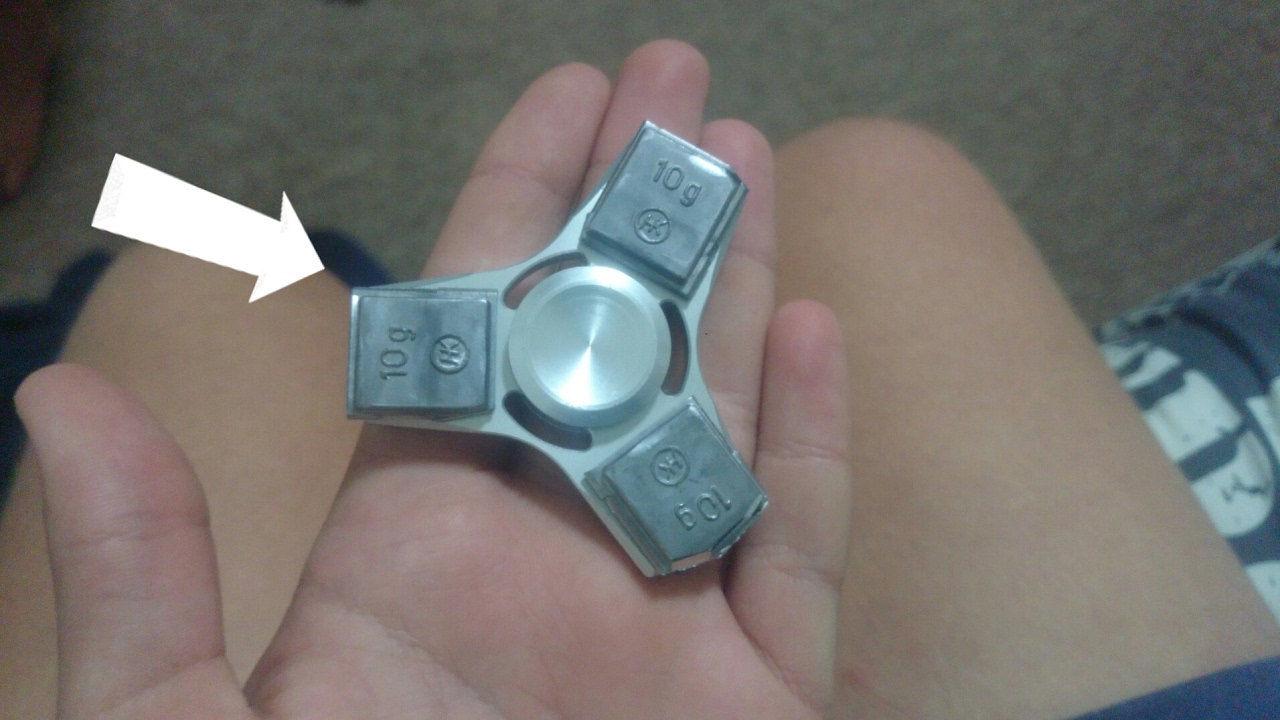 fidget spinner weights