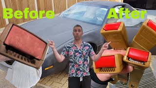 How to Make Your 3rd Gen Firebird, Camaro and Trans Am Seat Belt Buttons Look Brand New Again
