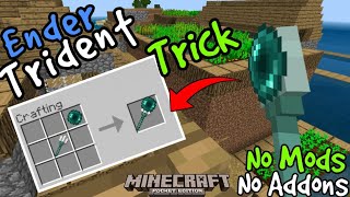 How to do the Ender Trident Trick in Minecraft Pe