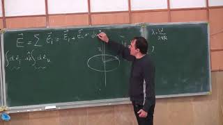 فیزیک ۲ - محمدرضا اجتهادی - صنعتی شریف - جلسه سوم - میدان حاصل از توزیع بار. انرژی پتانسیل دوقطبی