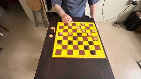 Russian checkers combination 1883***