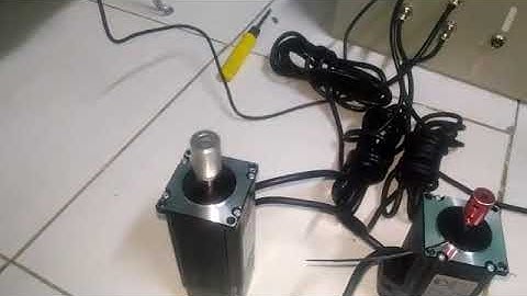 HBS57 close step MOTOR + MACH3 USB TEST RUN 319