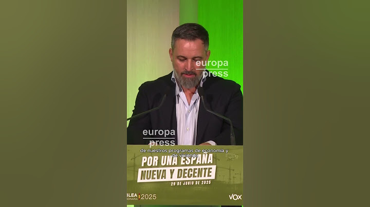Santiago Abascal, sobre Feijóo: "Tiene mucha prisa por llegar, espera que caiga la fruta madura"