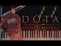 DOTA: Dragon's Blood Theme | Piano Tutorial