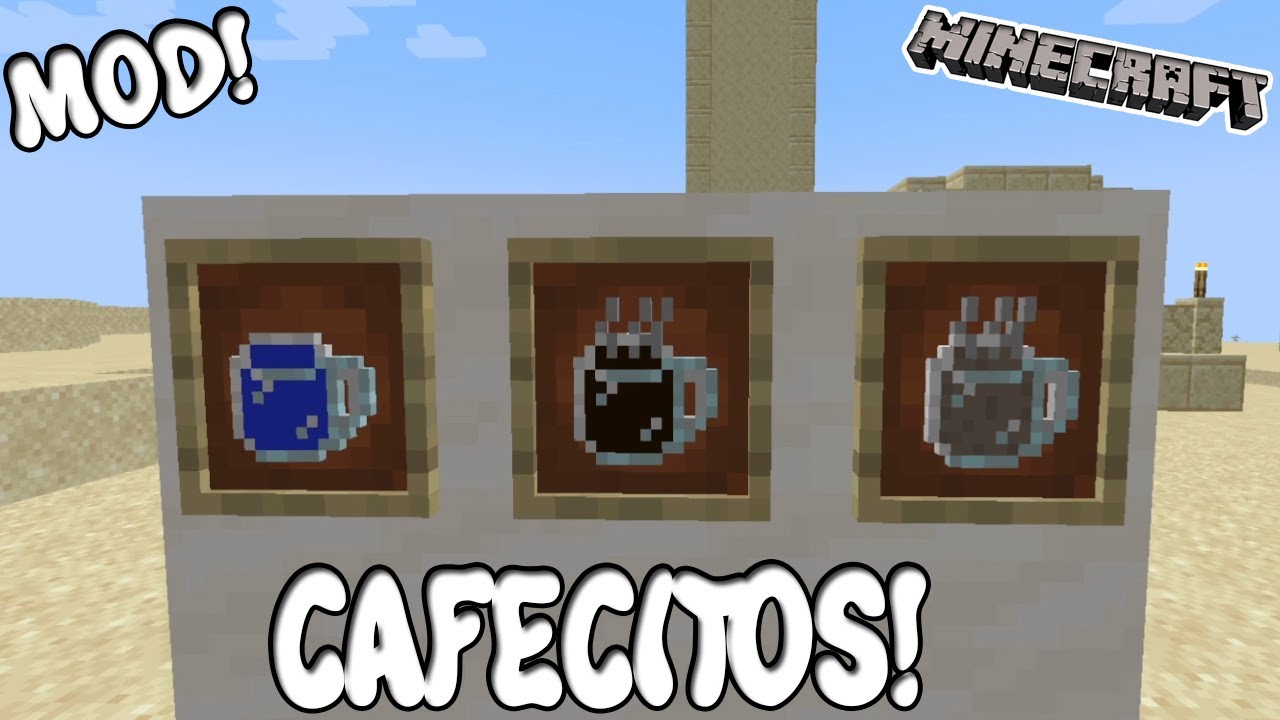 SUPER CAFECITOS! Minecraft 1.19.2 MOD SIMPLY COFFEE! - YouTube