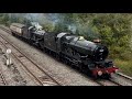 ‘7029 Clun Castle &amp; 5043 Earl Of Mount Edgcumbe’ | Light Engine Movement | @ 26th August 2024