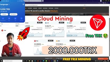 Bitland Free TRX Mining | Free Bitcoin Mining Website 2021 | Tron |  Signup Bonus 2000 Gh/s #TRX