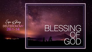BLESSING OF GOD