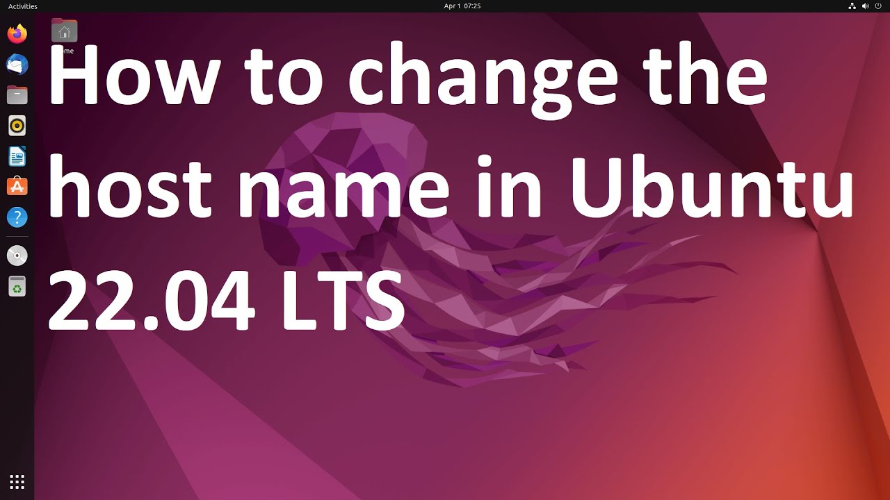 how-to-change-the-host-name-in-ubuntu-22-04-lts-hindi-youtube