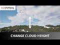 How to Change Cloud Height in Unreal Engine 5