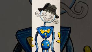 Draw Daddy long legs from Poppy playtime #poppyplaytime #catnap #prototype #art #drawing